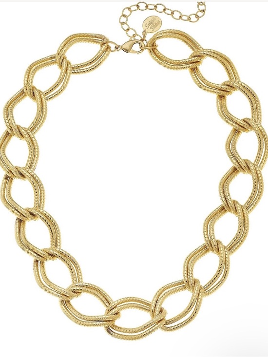Susan Shaw Jewelry - NWT Susan Shaw Double Loop Chain Necklace